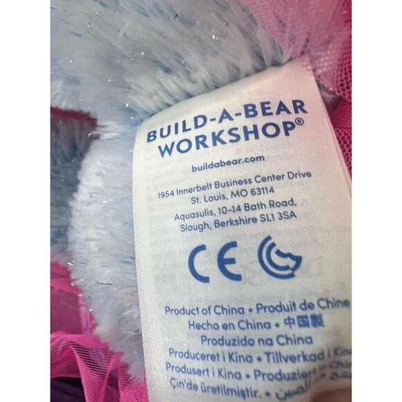 Build-A-Bear Disney Olaf's Frozen Adventure 16" Elsa Sparkle Plush with DressNWT - Picture 9 of 10